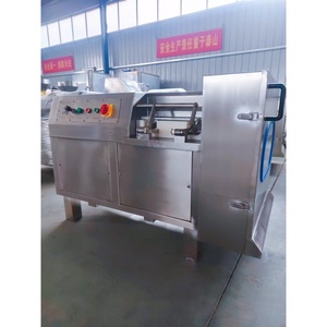 Machine à découper la viande en dés automatique à grande vitesse pour usage domestique, en acier inoxydable, pour viande crue et surgelée, mini-dés et hachage - Product Image 4