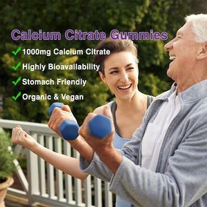 Gomitas de Citrato de Calcio y Zinc Sin Azúcar para Adultos, Promueven la Salud Ósea y Fortalecen el Sistema Inmunitario - Product Image 6