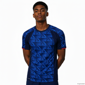 2026WC Kaapverdië Fanshirt Essentieel Cape-LLl Ter ere van Kaapverdië's succes Heren Casual Sport Voetbalshirt met korte mouwen - Product Image 2