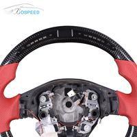 Volant de sport pour Maserati en cuir perforé, nouveau Design, en Fiber de carbone, LED, nouveau Design