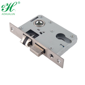 Im lặng locktongue Keyless chốt khóa cho phòng ngủ trong nhà cửa thép không gỉ cơ thể khóa nhà máy bán buôn - Product Image 3