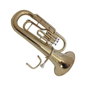 Nouveau modèle Marching Bass <span class=keywords><strong>Tuba</strong></span> Bell Extension en Low B Key <span class=keywords><strong>Instrument</strong></span> en <span class=keywords><strong>cuivre</strong></span> à trois touches pour les joueurs débutants Évaluation des performances - Product Image 2