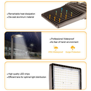 BBIER étanche électrique IP65 250W zone de stationnement <span class=keywords><strong>public</strong></span> industriel luminaires extérieurs lampadaire Led réverbère - Product Image 3