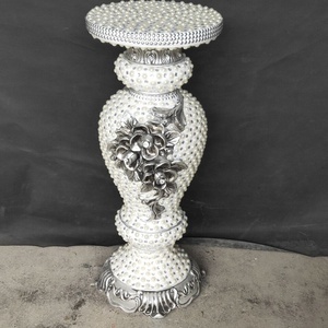 Vente chaude, fabrication chinoise, personnalisation directe, décoration de <span class=keywords><strong>maison</strong></span> en fibre, articles de décoration pour la <span class=keywords><strong>maison</strong></span>, support de décoration de luxe pour la <span class=keywords><strong>maison</strong></span>, pot de fleurs - Product Image 4