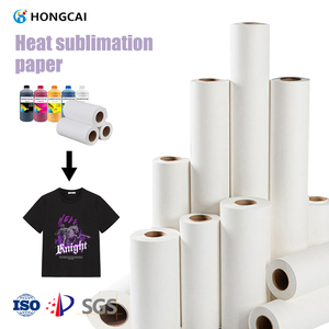 Hongcai giá rẻ nhanh nhuộm thăng hoa giấy cuộn Giấy Truyền Nhiệt giấy máy in kỹ thuật số giấy - Product Image 1