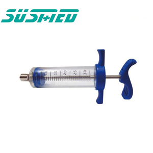 Sığır koyun domuz kümes hayvanları için otomatik enjeksiyon 30ml veteriner plastik çelik şırınga - Product Image 2