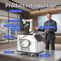 Station de soudage robotisée collaborative intégrée DONSIN pour le traitement automatisé des métaux