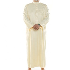 Abito in Tessuto di Poliestere Originale Prezzo di Fabbrica Alharamai Dubai/ Jalabiya Thobe/ <span class=keywords><strong>Abiti</strong></span> <span class=keywords><strong>Arabi</strong></span>/ Abbigliamento Islamico - Product Image 2