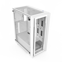 Blanc TG High Airflow Mid Tower atx 240 Boîtier de jeu à refroidissement par eau Ordinateur Pc GAMER Case