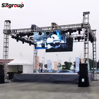 Prueba de instalación de diseño gratuito 290*290mm Truss de escenario de techo Truss de espiga de aluminio resistente para concierto