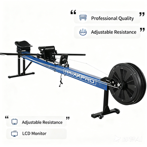Ergómetro Comercial Individual para Kayak, Simulador <span class=keywords><strong>de</strong></span> <span class=keywords><strong>Remo</strong></span> Interior con Resistencia por Ventilador, Máquina <span class=keywords><strong>de</strong></span> Entrenamiento para Kayak y Bote Dragón - Product Image 4