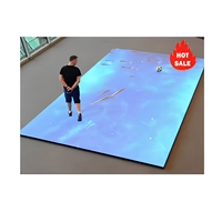 Écran LED interactif numérique en couleur pour enfants Jeux de danse Jeux vidéo Scène Dalles de piste de danse