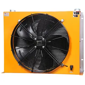Dongxu AH2431T-CA Series Brazz Plate Oil Cooler Fan Hydraulic Heat Exchanger CNC