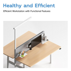 <span class=keywords><strong>Escritorio</strong></span> Modular <span class=keywords><strong>Extensible</strong></span> Moderno para Oficina, Ajustable en Altura, de <span class=keywords><strong>Madera</strong></span>, con Sistema de Elevación Eléctrico - Product Image 2