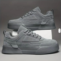 Baskets de sport tendance 2025 pour hommes, style européen et américain, grandes tailles, semelle épaisse, chaussures décontractées, chaussures de skateboard, Zapatos Casuales