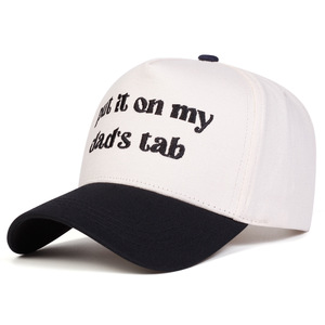 Cappellino da Baseball Unisex Retrò con Slogan Ricamato, Bicolore, Antivento per Attività all'Aperto - Product Image 5