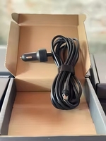 Câble d'alimentation USB DC-AC 12V/24V en PVC Kingwire Starlink Mini pour allume-cigare Internet satellite
