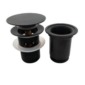 <span class=keywords><strong>Válvula</strong></span> de desecho de lavabo emergente de diseño moderno <span class=keywords><strong>Válvula</strong></span> de desecho de latón negro <span class=keywords><strong>Click</strong></span> <span class=keywords><strong>Clack</strong></span> cromada para uso doméstico - Product Image 2