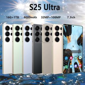 Versión Global S25 Ultra, Teléfono Inteligente Android 5G, Pantalla de 7.3 Pulgadas, Cámara Trasera de 108MP, LTE, 16G+1T, Procesador de Diez Núcleos, Doble SIM, Suministrado de Fábrica - Product Image 2