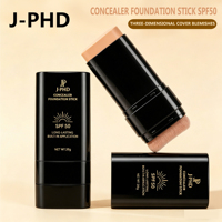 Stick de fond de teint correcteur teinté changeant de couleur SPF, marque privée, meilleur stick de fond de teint mat teinté, écran solaire waterproof, maquillage