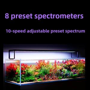 Niteli Professionele Aquarium-App Controle Viskweeklicht Op 5/Rgb Dual Spectrum 5-serie Telescopische Lichtpaneel Waterplant - Product Image 4
