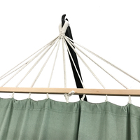 Hamac d'extérieur avec structure en acier et support, portable, facile à installer, robuste, autoportant, pour jardin et camping
