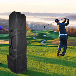 900D Thickened Single Layer Golf <strong>Bag</strong> with Zipper Waterproof Travel Aircraft Shipping Ball <strong>Bag</strong> Includes <strong>Rain</strong> Cover - Product Image 3