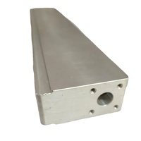 Plaque de refroidissement à eau en alliage d'aluminium avec caloduc, radiateur de 160 mm avec base en cuivre, services de cintrage, découpe et soudage