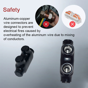 Barep cách điện PVC + nhôm ngoài trời Dây chấm dứt kết nối ul Cáp thiết bị đầu cuối khối - Product Image 5