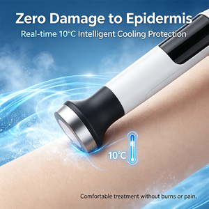 Appareil de remodelage corporel par ondes magnétiques froides Cryomagwave de qualité médicale 3 en 1 avec 3 sondes de profondeur pour le visage, le cou, le ventre, les bras, les cuisses, anti-rides - Product Image 3