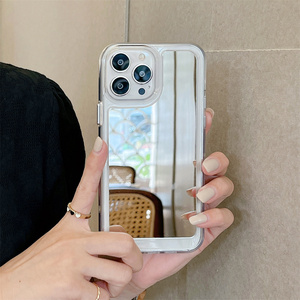 Ốp Lưng Điện Thoại X Xr Miếng Dán Gương Màu Vàng Hồng Tpu Trong Suốt Trong Suốt Mới Cho <span class=keywords><strong>Iphone</strong></span> <span class=keywords><strong>7</strong></span> 8 <span class=keywords><strong>Plus</strong></span> 11 12 13 Pro Max - Product Image 6