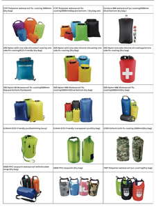 Sac étanche en PVC pour activités de plein air : Rafting, Canoë, Bateau, Kayak, Randonnée en rivière, Natation, Voyage – Sac à dos de rangement - Product Image 4