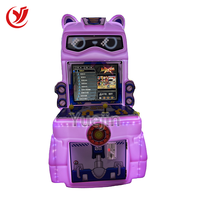 Machine d'arcade à monnayeur pour enfants et divertissement familial, en acier inoxydable, 110/220V, garantie 1 an