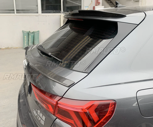 สปอยเลอร์หลังสำหรับ Audi Q3 ปี 2019 2020 2021 2022 2023 ชุดแต่งตัวถังรถยนต์ วัสดุพลาสติก ABS ปีกหลังคา ปีกหลังคาสปอยเลอร์ ชิ้นส่วนภายนอก - Product Image 6