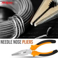 Kit d'outils manuels de base 14 pièces pour la maison et le bureau, petite boîte à outils compacte en acier au carbone pour les réparations domestiques, OEM