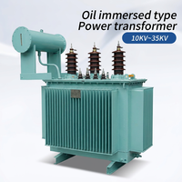 Transformateur de distribution triphasé immergé dans l'huile de 50 KVA, 11 KV à 0,433 KV, Dyn11, transformateur de puissance IEC 60076
