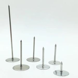 Clou d'isolation en fer/acier doux/acier inoxydable pour fixation murale extérieure pour soudure de tuyaux de climatisation centralisée - Product Image 4