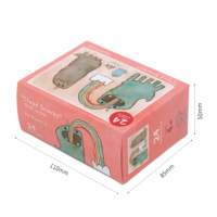 Rompecabezas Educativo de Papel 2 en 1, Diseño Ecológico 7+, Novedad