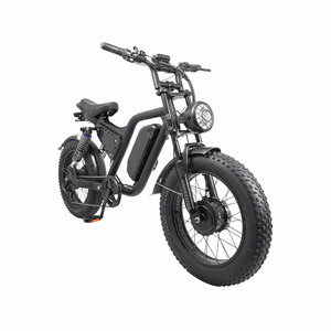 Bicicleta de Montaña Eléctrica de 2000W con Doble Motor, Neumáticos Gruesos 20*4, 48V 15Ah, Frenos de Disco Hidráulicos, Bicicleta para Adultos R1, Bicicleta de Montaña Eléctrica de Aluminio R1 - Product Image 5