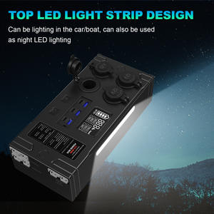 12V Anderson Mini Controle Power BOX Hub com Triple USB-C & QC 3.0 Interface para Campista RVs Pickup Trucks 4WD Canopy Caravan - Product Image 3