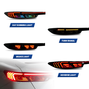 Hcmotionz <span class=keywords><strong>LED</strong></span> RGB đèn đuôi cho <span class=keywords><strong>Camry</strong></span> <span class=keywords><strong>2025</strong></span> Phụ Kiện Xe Hơi DRL hoạt hình biến Le SE xle xse 9th Gen xv80 đèn phía sau - Product Image 2