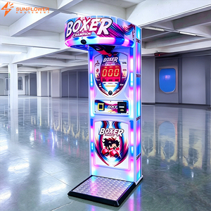Machine de boxe électronique ultime à monnayeur, jeu de frappe de puissance, pour salle d'arcade et divertissement de rue - Product Image 1
