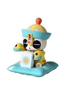 Opandee Lucky Zombie Thirteen Orphans Blind Box PVC Panda Mahjong Designer Figurina da Collezione Età 14+ - Product Image 1