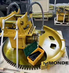 Bouwplaats Rotszaag Bevestigd Aan Mini Midden En Grote Graafmachines Asfaltzaag - Product Image 6