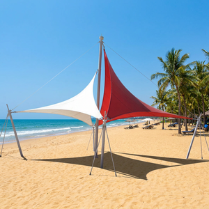 Tente de structure membranaire paysagère à entretien facile pour l'extérieur, idéale pour les sites panoramiques rurales, les places ouvertes et les pavillons de repos. - Product Image 4
