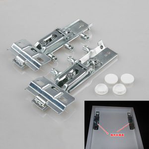Soporte oculto para colgar gabinetes Shangsino Hardware GU-555, acero laminado en frío, fundición a presión, fácil instalación, gabinetes de cocina para pared. - Product Image 1