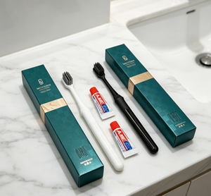 Kit dental para hotel, kit de cepillos de dientes para hotel, kit dental desechable, set de cepillos de dientes para huéspedes, artículos de higiene para hostelería, kit de pasta de dientes para hotel - Product Image 2