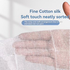 ผ้าก๊อซทางการแพทย์แผ่นผ้ากอซใช้ในโรงพยาบาลแผ่นผ้าฝ้าย100% ปลอดเชื้อ - Product Image 4