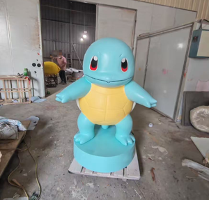 Escultura de Personaje de Pikachu a Tamaño Real, Figuras de Dibujos Animados, Adorno de Resina Grande para Piso, Centro Comercial, Puntos de Fotografía al Aire Libre - Product Image 1