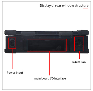 2U 13.3 inch 1080P HD màn hình siêu mỏng gia cố trường hợp di động điều khiển công nghiệp máy tính Rack mount Chassis bao vây - Product Image 4